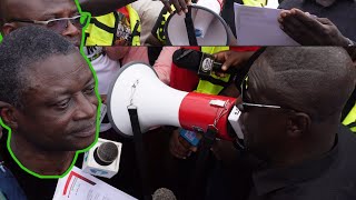 Captain Smart Stopgalamseynow Protesters Submit Petition to Lands and Forestry Commission [upl. by Mychal553]