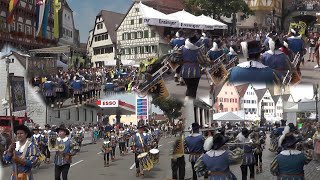 Schäferlauf Markgröningen 2019  Fanfarenzug Markgröningen [upl. by Raines]