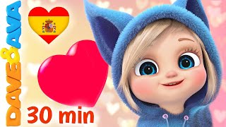 💕 Skidamarink  Música para Bebés  Canciones Infantiles  Dave and Ava en Español 💕 [upl. by Parthen]