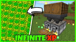 Minecraft Unlimited  XP Farm Glitch in Minecraft 12082 Bedrock  MCPEXboxPS4SwitchPC [upl. by Esilehs97]