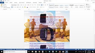 How to change background color of text in Microsoft Word Office 365 [upl. by Nanor]