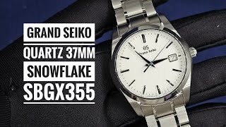 Grand Seiko Heritage Collection Quartz 37mm Snowflake SBGX355 [upl. by Gareri813]