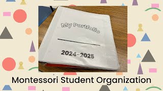 Student Organization in a Montessori Lower Elementary Classroom [upl. by Hannad605]