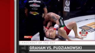 Knockout of the Day Peter Graham stops Mariusz Pudzianowski at KSW 32 [upl. by Verna]