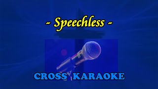 Speechless Karaoke backing by Allan Saundes [upl. by Novyert]