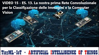 AIoT 15  Es 13 La nostra prima Rete Convoluzionale CNN per la Classificazione delle Immagini [upl. by Adarbil63]