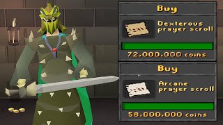 RIGOUR amp AUGURY MAX BRACKET ON DMM UNLOCKED 25000 Deadman Mode  OSRS [upl. by Cartie193]