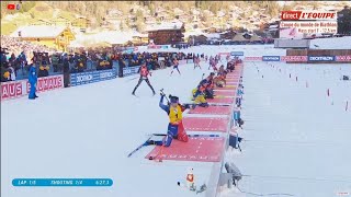 Massstart Femmes Grand Bornand  BIATHLON 2022 [upl. by Frederico]