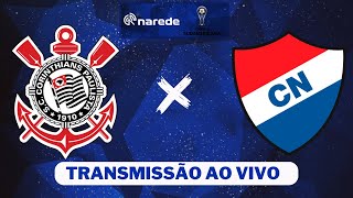 Corinthians x NacionalPAR ao vivo  Transmissão ao vivo  Sulamericana 2024 [upl. by Ayela]