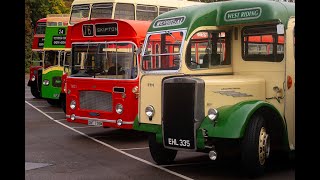 Skipton October 2024 vintage bus running event [upl. by Terri941]