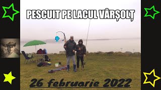 Pescuit 26 februarie 2022 Lacul Vârșolț Crasna [upl. by Emmy]