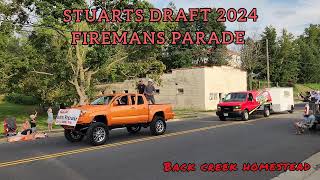 2024 Stuarts Draft firemans parade [upl. by Nirmak]