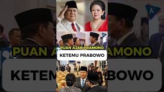 PUAN AJAK PRAMONO KETEMU PRABOWO CARI PERLINDUNGAN [upl. by Kalina]