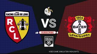 Lens vs Leverkusen Résumé  Match Amical 2024 [upl. by Pennebaker]