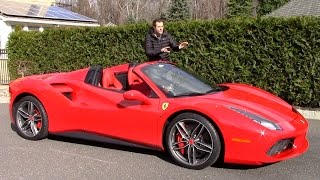 Heres Why the Ferrari 488 Spider Is Worth 350000 [upl. by Rockwood373]