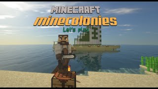 Minecraft Minecolonies  Level 2 Combat Academy [upl. by Goodson851]