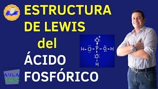 Estructura de Lewis del ácido fosfórico  H3PO4 [upl. by Milly]