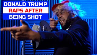 Donald Trump Raps After Being Shot [upl. by Adlesirhc761]