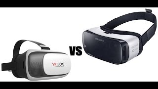 Samsung Gear VR vs VR Box [upl. by Odnomra43]