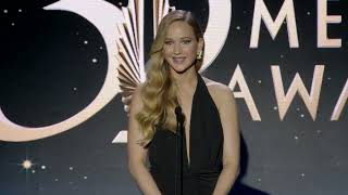 Jennifer Lawrence Honors Orville Peck at the GLAAD Media Awards [upl. by Aruat]