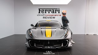 WITHOUT THE COMPETITION Ferrari 812 Competizione REVIEW [upl. by Weikert]