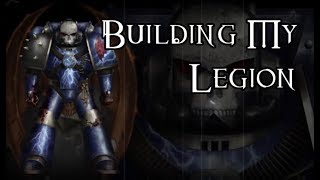 Building My Legion Part 3  Night Lords Cataphractii Terminator Squad [upl. by Asillim]