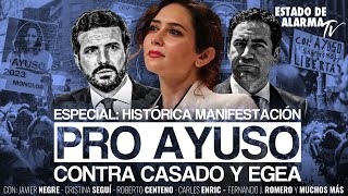 ESPECIAL nuevas EXCLUSIVAS sobre la guerra del PP tras la histórica manifestación pro Ayuso [upl. by Ranita]