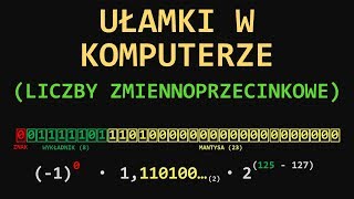 35 C Ułamki w komputerze Liczby zmiennoprzecinkowe [upl. by Waller182]