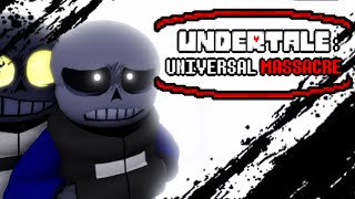 Undertale Universal Massacre Negatale Sans Model Sneak Peak [upl. by Namien]