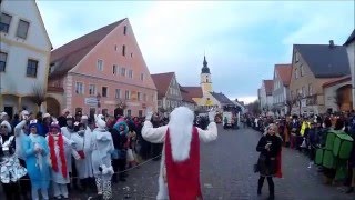 Faschingsumzug Langquaid Aufnahmen 2016 HD [upl. by Lida]