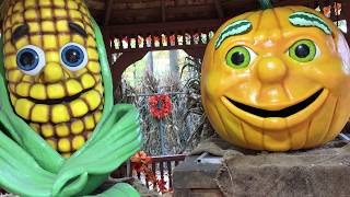 Storybook Land  Egg Harbor NJ Halloween Trick or Treat Weekend  Hay Maze  Rides and Attractions [upl. by Hayn]