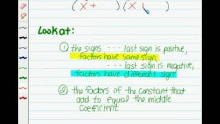 Factoring Polynomials [upl. by Amory221]