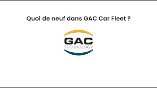 Quoi de neuf dans GAC Car Fleet   Juillet 2024 [upl. by Millan51]