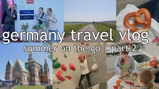 Being a German Student for a Day  Darmstadt amp Freiburg Germany  Europe Travel Vlog [upl. by Yrakcaz]