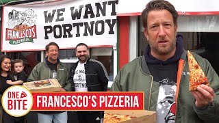 Barstool Pizza Review  Francescos Pizzeria Providence RI [upl. by Claudette]