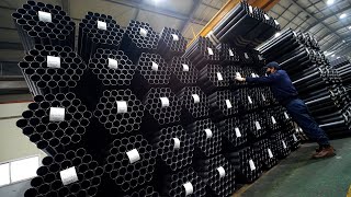 다양한 규격의 강관 만드는 과정 한국의 재료관 공장  Amazing Korean steel pipes factory [upl. by Apollo767]