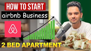 How to start airbnb business in Pakistan  2 bed apartment in Islamabad [upl. by Kariotta]