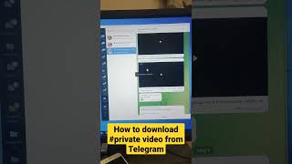 how to download private video from telegram and any video on PC or Mac [upl. by Zebulen]