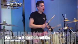 Aled Lloyd Paramore RoseColored Boy Drum Cover [upl. by Bein338]