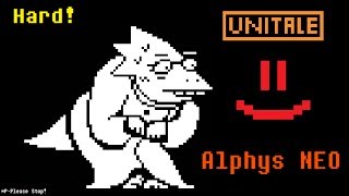 Unitale Vs Alphys NEO  Alphys Takes Action Excellent [upl. by Nana]