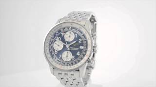 BREITLING Armbandchronograph Old Navitimer A13322 [upl. by Noneek]