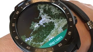 TiCWatch Pro 初期化して システム アップデート成功 報告と お勧め 地図アプリ [upl. by Lledrev]