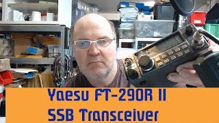 YAESU FT290R II 144MHz PORTABLE SSB TRANSCEIVER [upl. by Perzan]