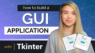 Create a GUI app with Tkinter  Step by Step Tutorial [upl. by Irvin125]