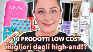 10 PRODOTTI LOW COST addirittura MIGLIORI di molti HIGH END🤩🚀🔝￼ [upl. by Lory]