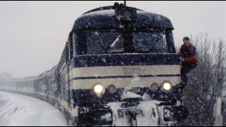 Cheminots 10 ans de trains des neiges à Briançon [upl. by Naujek]