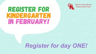 20232024 Kindergarten Registration [upl. by Loziram167]