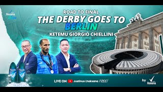 IRL BERLIN ROAD TO FINAL PIALA EROPA 2024 ‼ KETEMU GIORGIO CHIELLINI [upl. by Marylee]