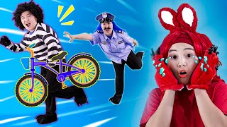 MrPolice Officer Song Where Is My Bike🚲🚳  MORE  Kids Songs [upl. by Modern619]