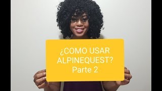 ⛳ COMO USAR ALPINEQUEST ► 1 Aplicación EXCELENTE Seguir👍 Parte 2 [upl. by Araid]